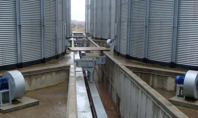 Lagring og beluftning af korn i siloer | SKIOLD